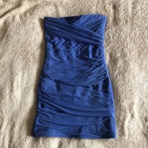 TopShop mini tube dress with chiffon layering